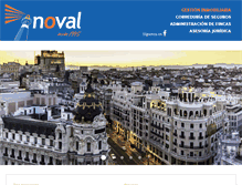 Tablet Screenshot of noval.es