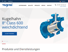 Tablet Screenshot of noval.de